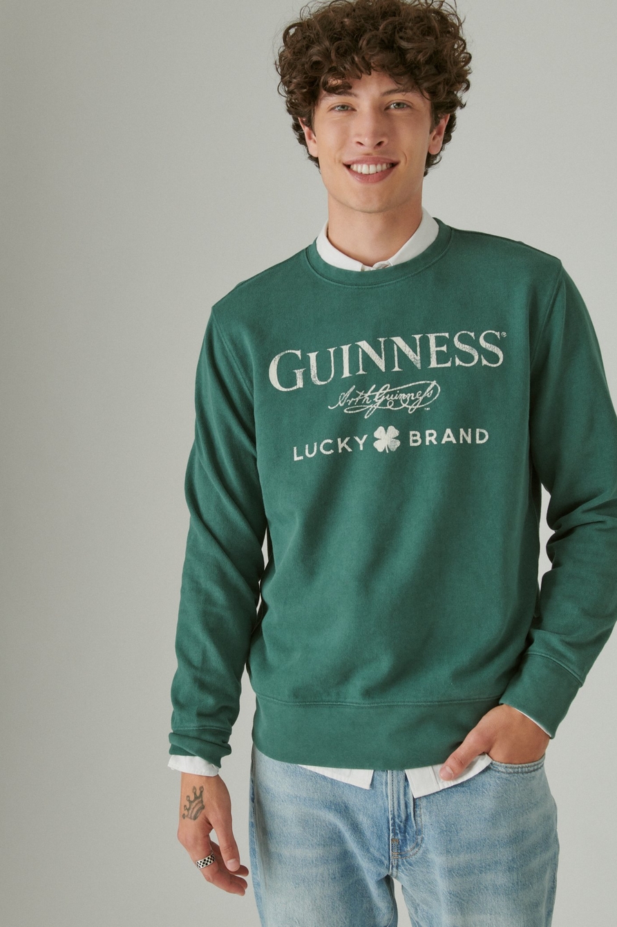 guinness logo crewneck